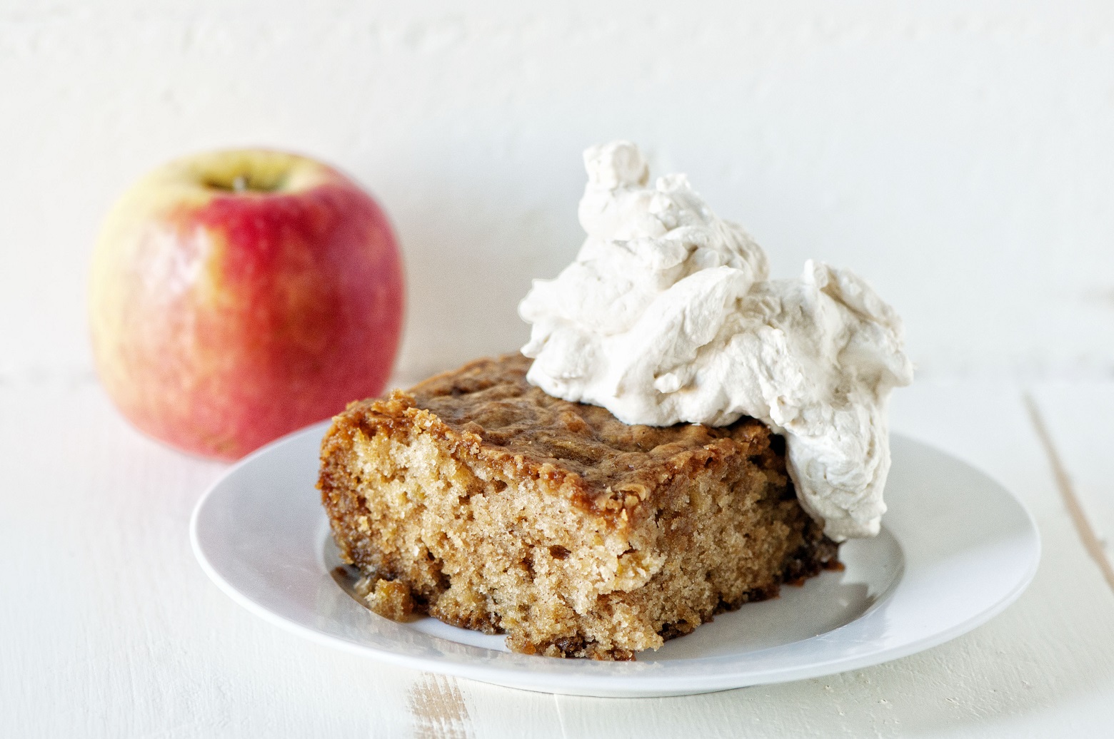 Fireball Glazed Fresh Apple Cake