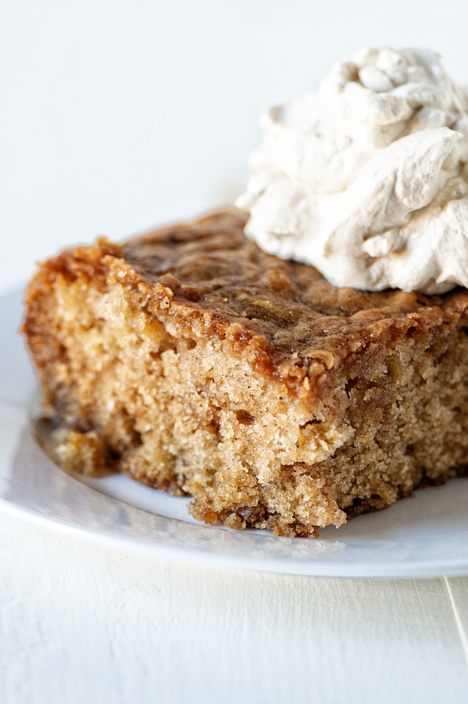 Fireball Glazed Fresh Apple Cake