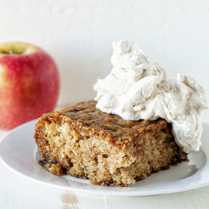 Fireball Glazed Fresh Apple Cake