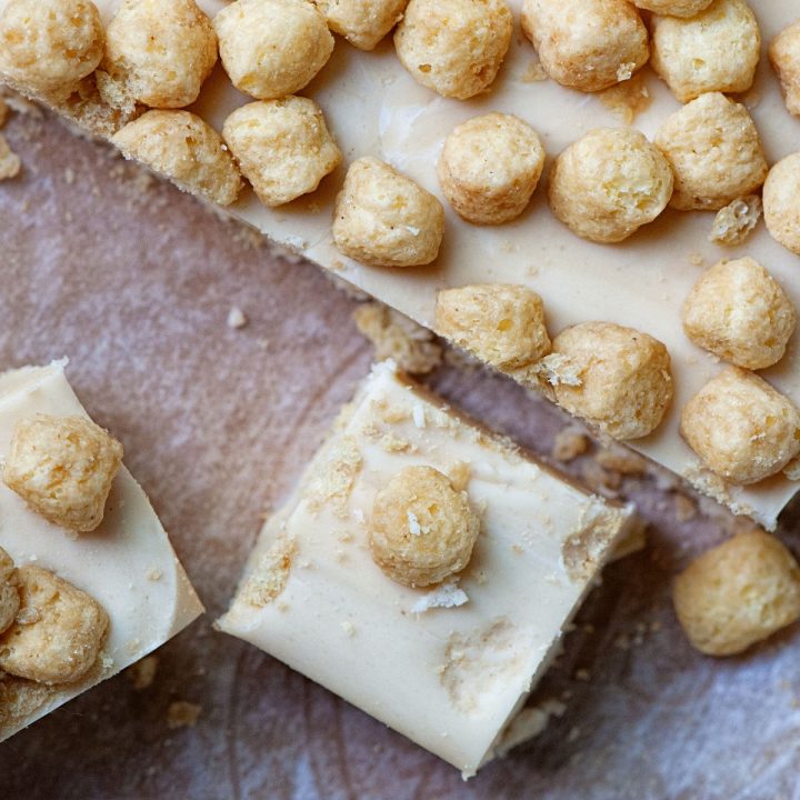 Peanut Butter Captain Crunch Fudge