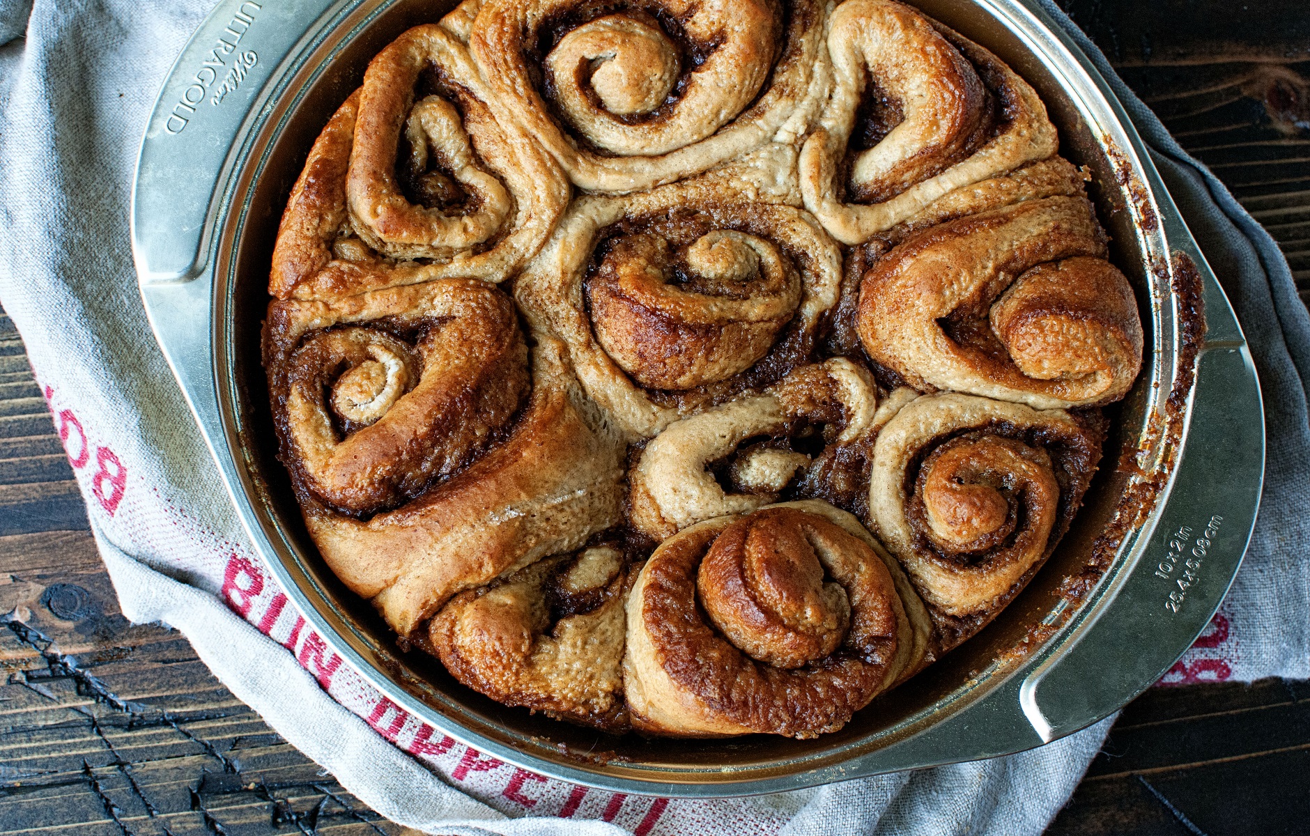 Banana Bread Maple Cinnamon Rolls