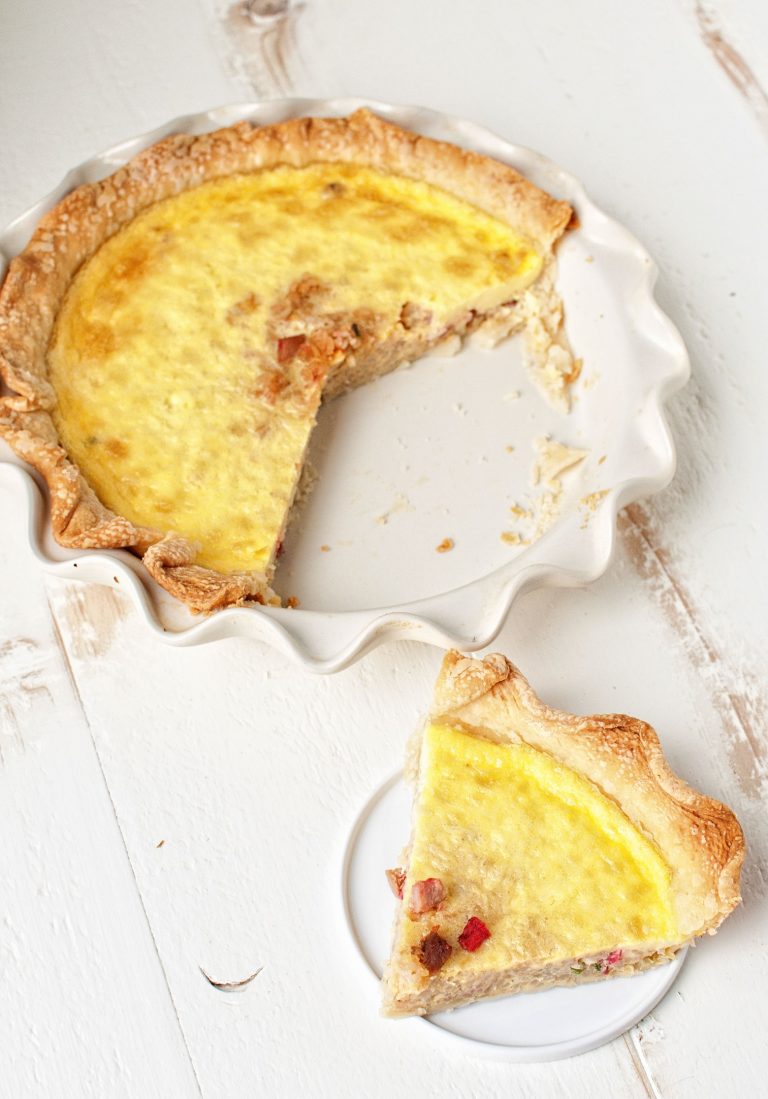 Fried Rice Quiche with Sweet and Sour Sauce Sweet ReciPEAs