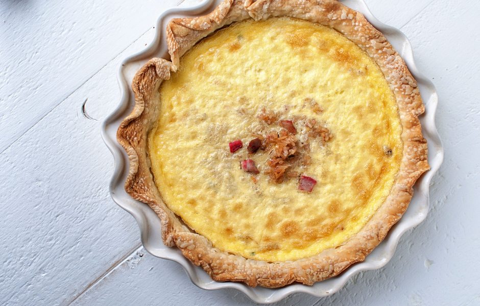 Fried Rice Quiche with Sweet and Sour Sauce Sweet ReciPEAs