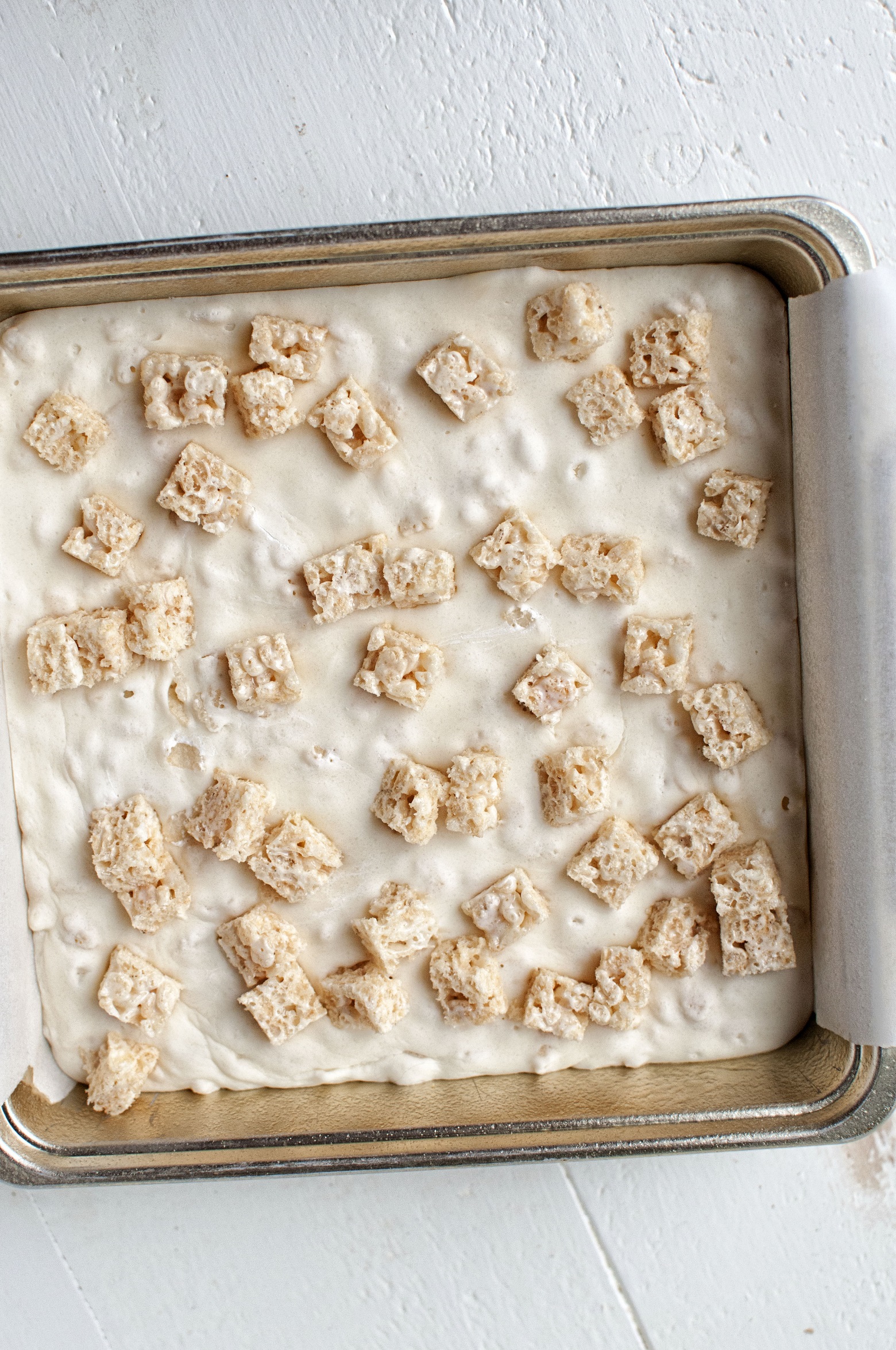 Rice Krispie Treat Fudge