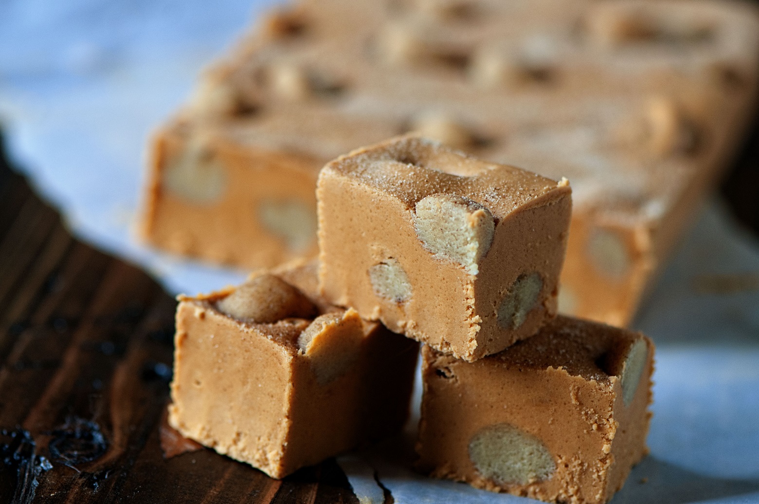 Snickerdoodle Cookie Dough Truffle Fudge