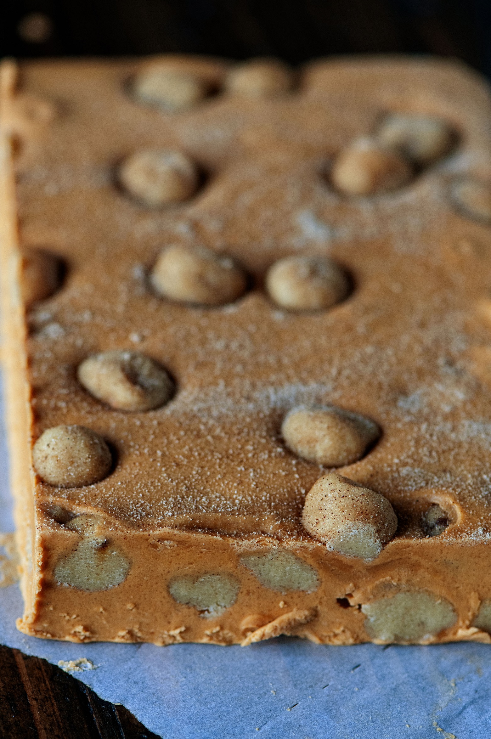 Snickerdoodle Cookie Dough Truffle Fudge