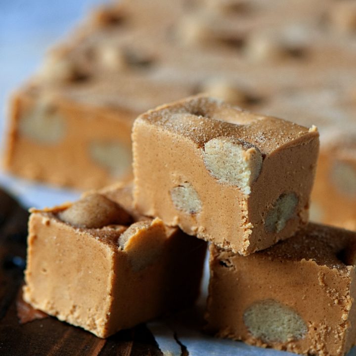 Snickerdoodle Cookie Dough Truffle Fudge