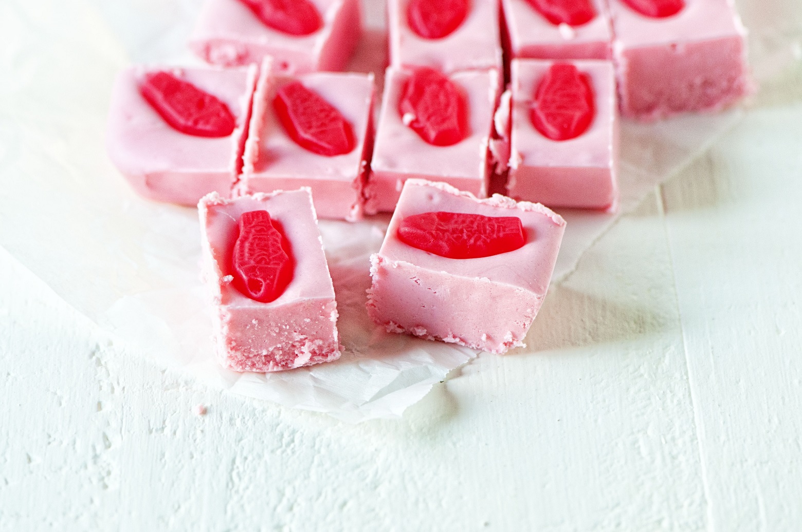 Swedish Fish Fudge