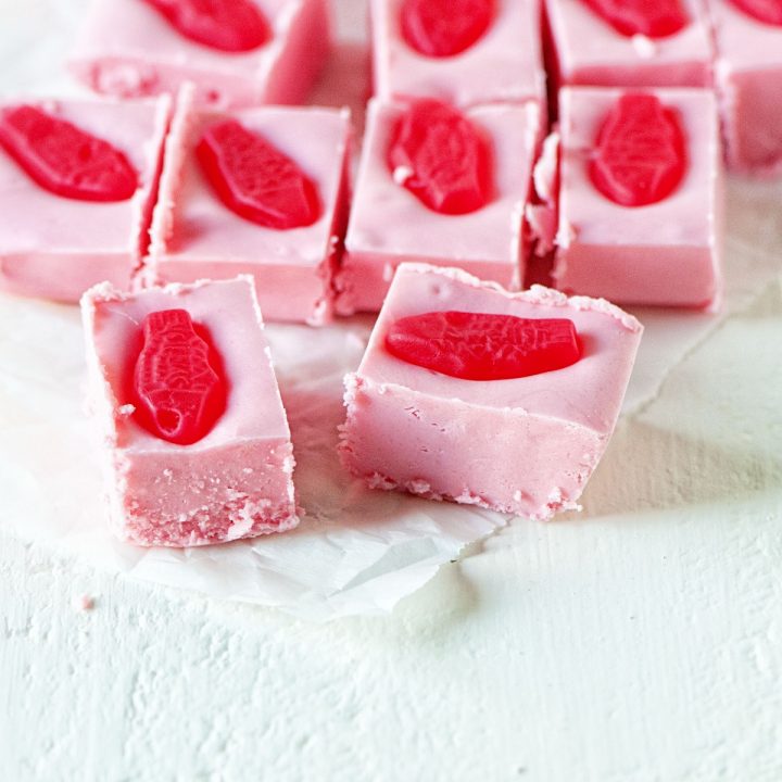 Swedish Fish Fudge