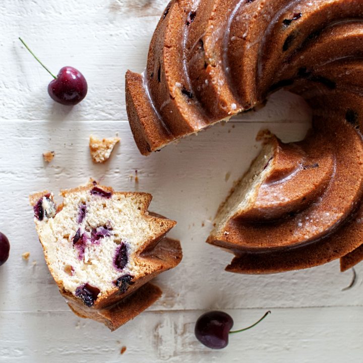 Cherry Limeade Bundt Cake