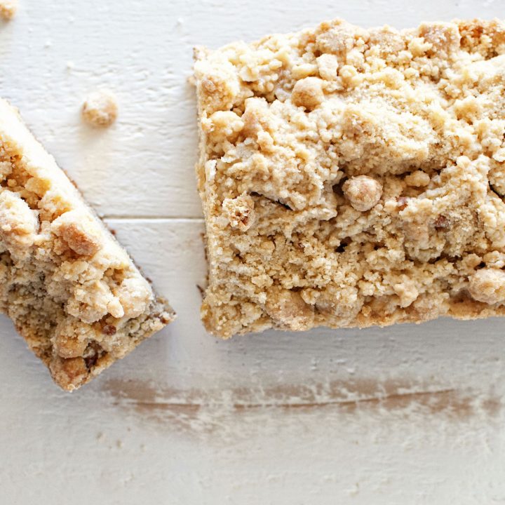 Peanut Butter Cap'n Crunch Banana Crumb Cake