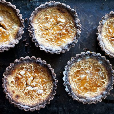 Pumpkin Creme Brûlée Tarts