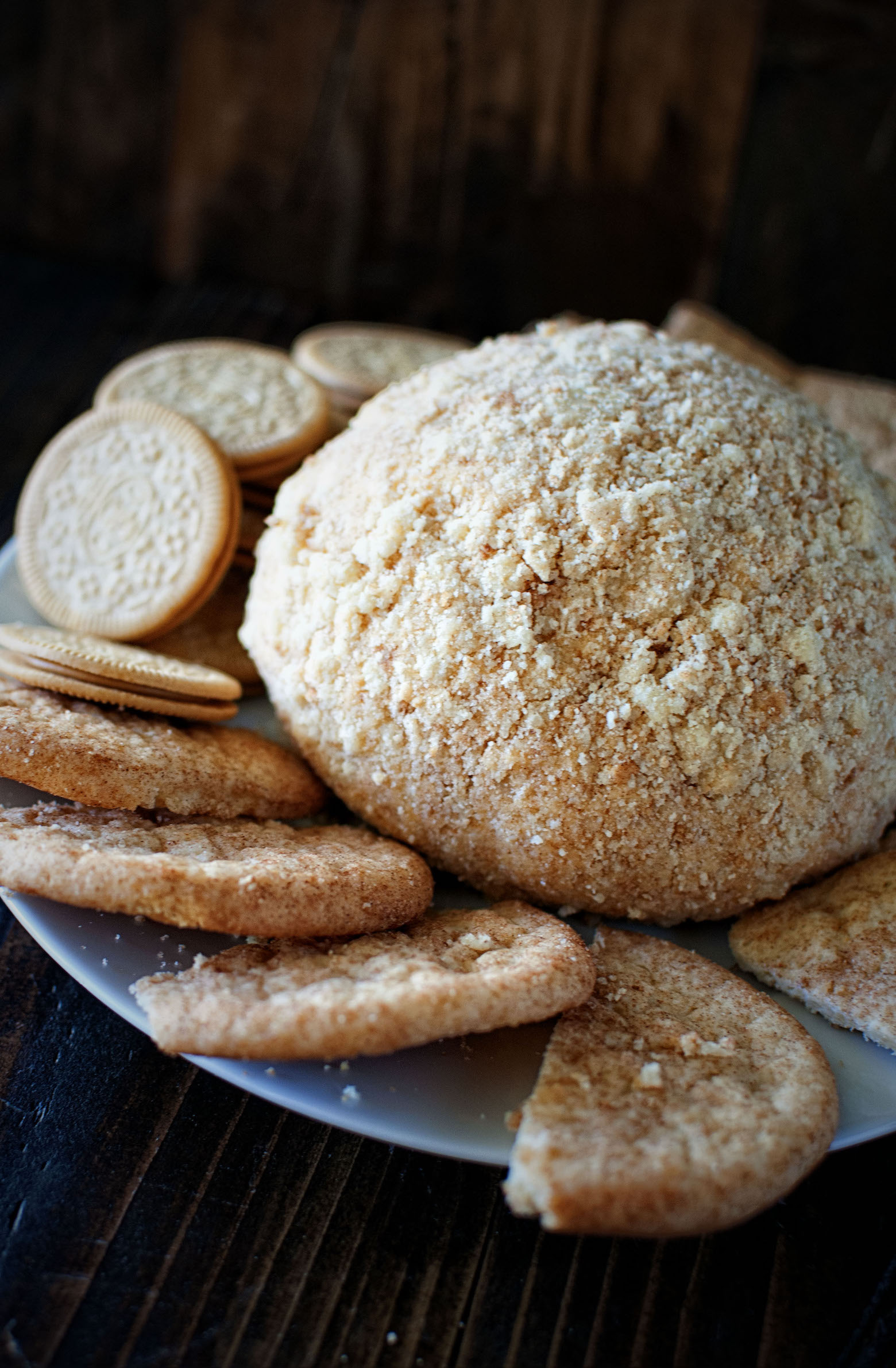 Snickerdoodle Pumpkin Cheesecake Cheeseball