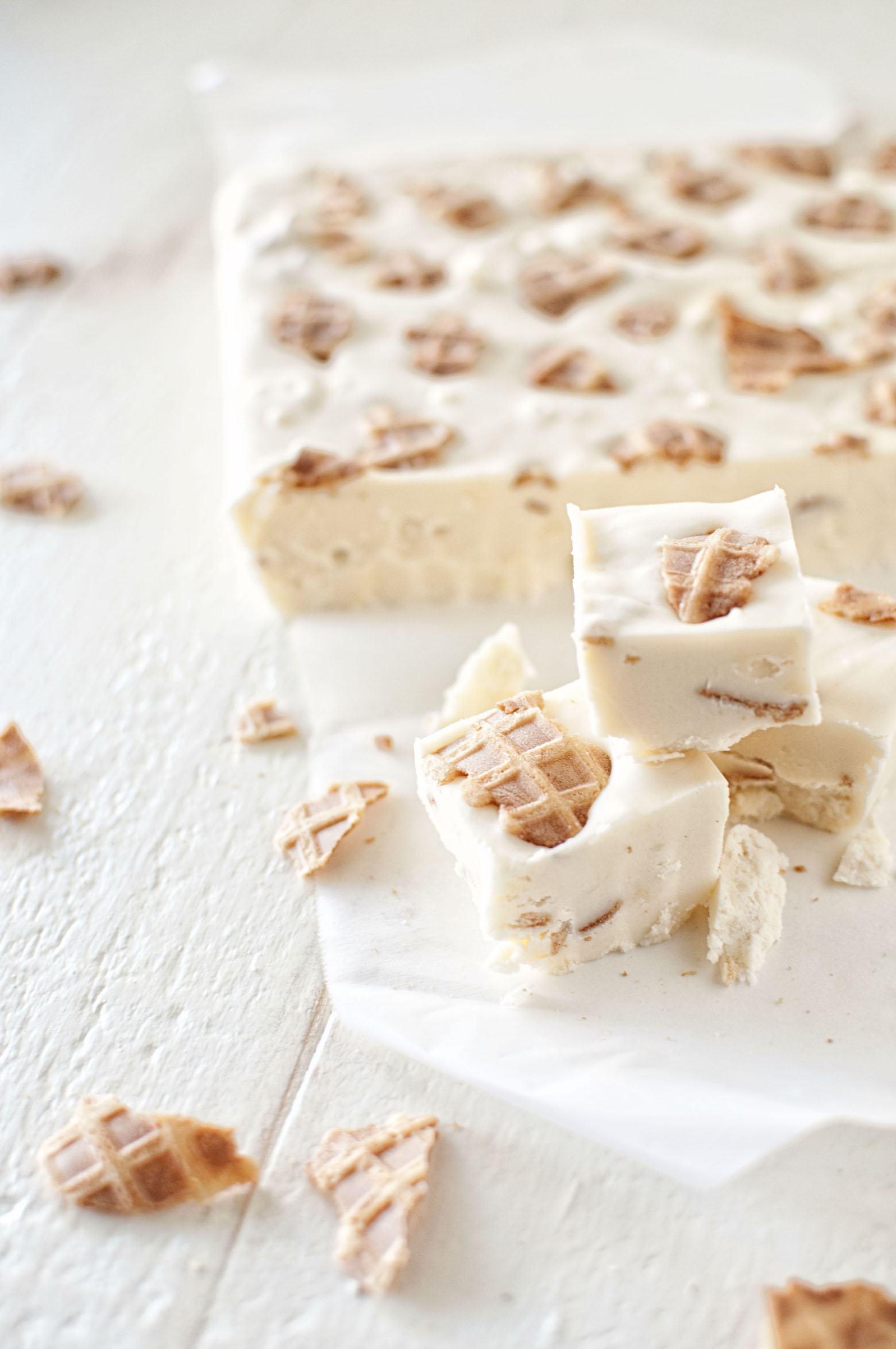 Belgian Waffle Maple Fudge