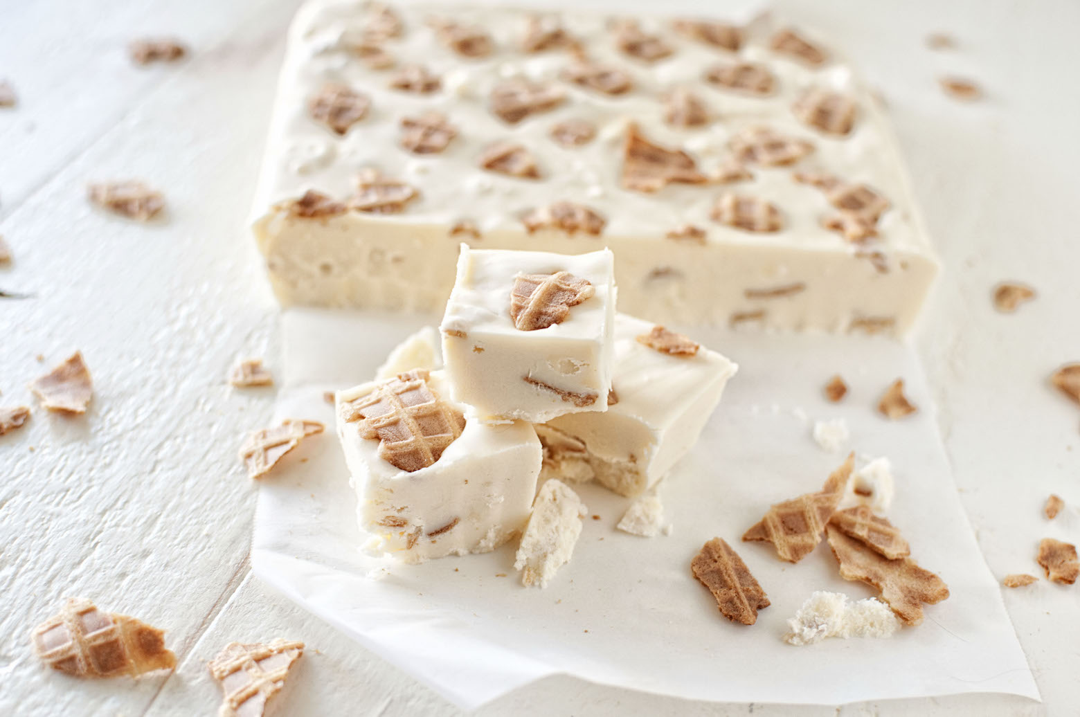 Belgian Waffle Maple Fudge