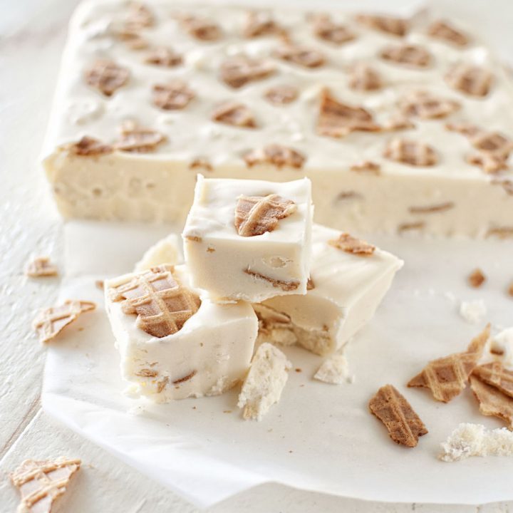 Belgian Waffle Maple Fudge