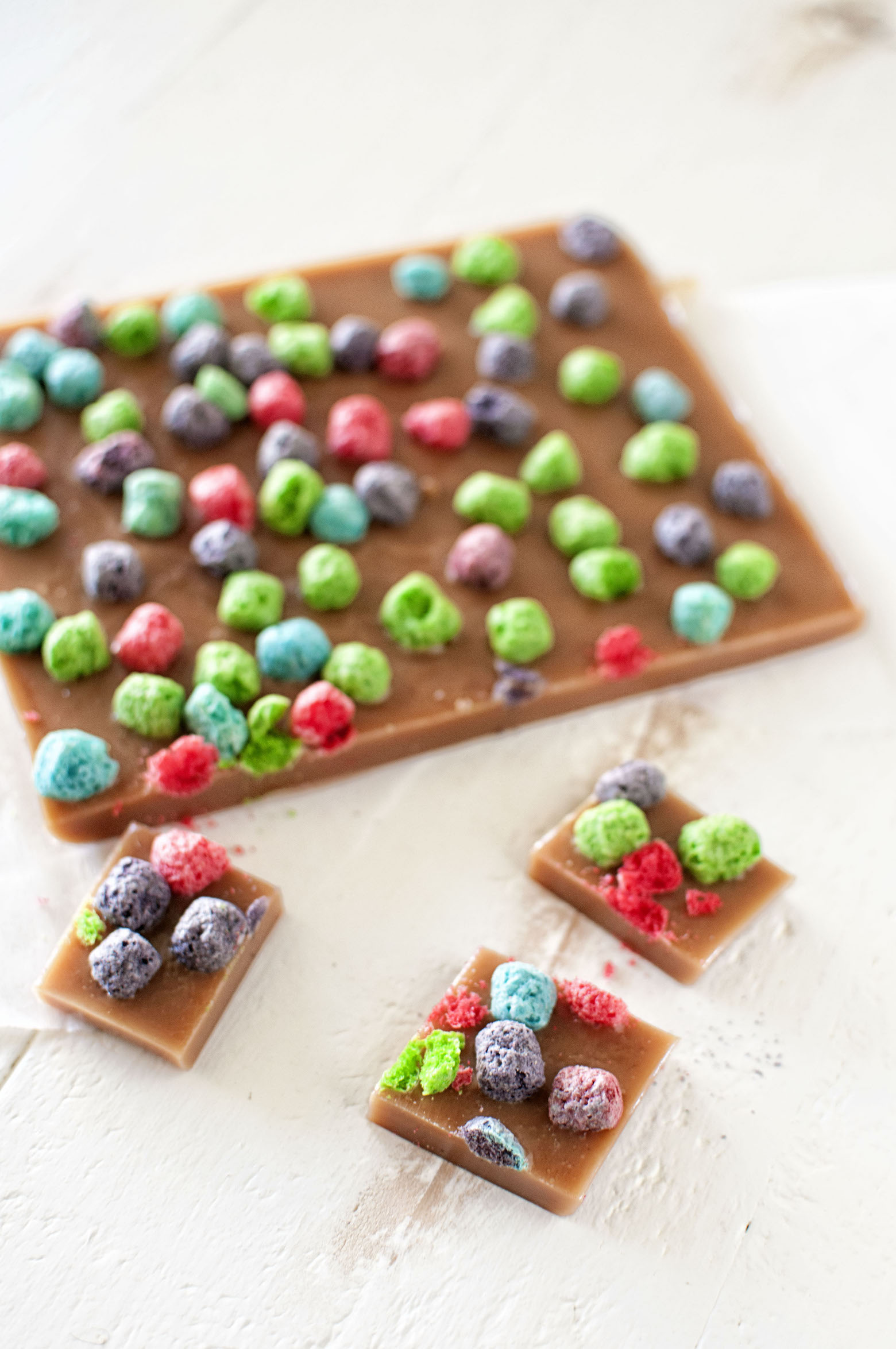 Crunch Berry Caramels