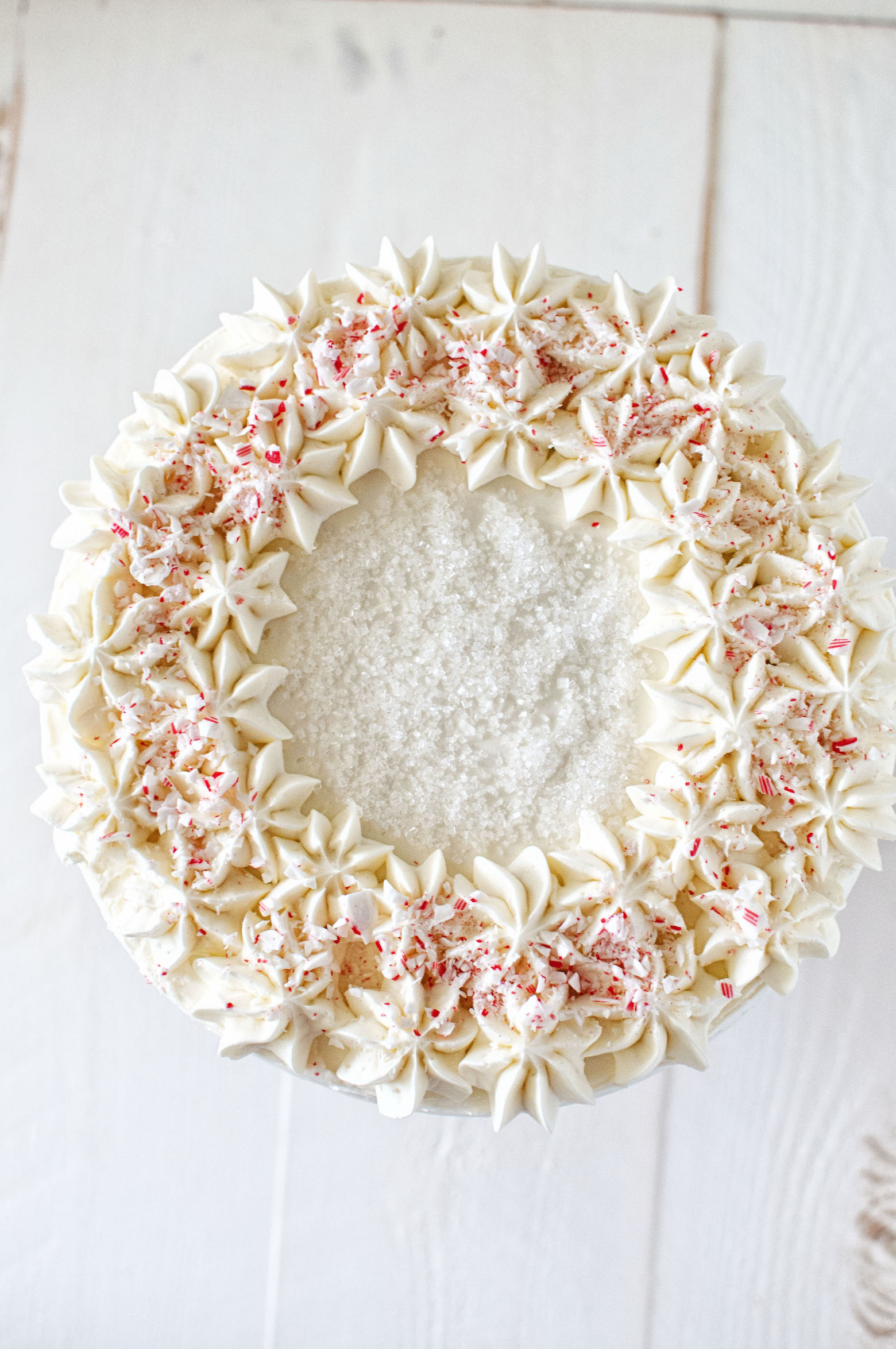 Chocolate Peppermint-White Chocolate Layer Cake