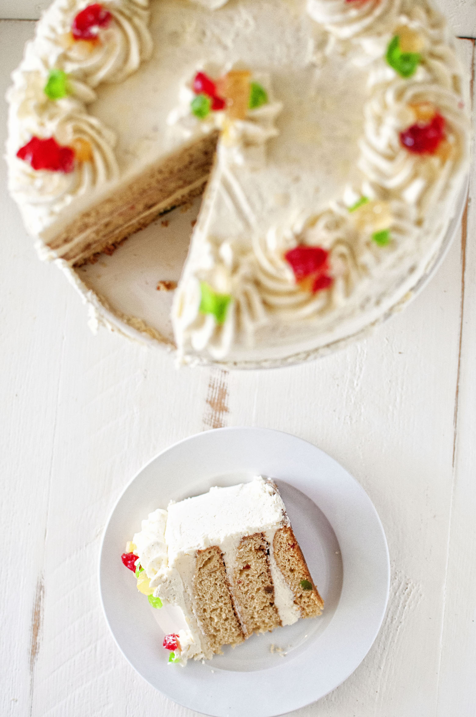 Fruitcake Layer Cake