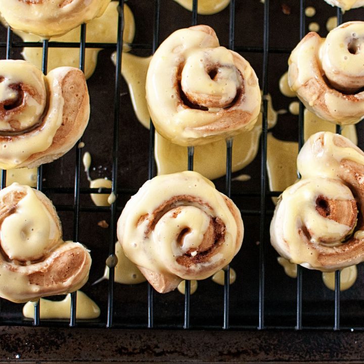 Quick Mini Orange Cinnamon Rolls