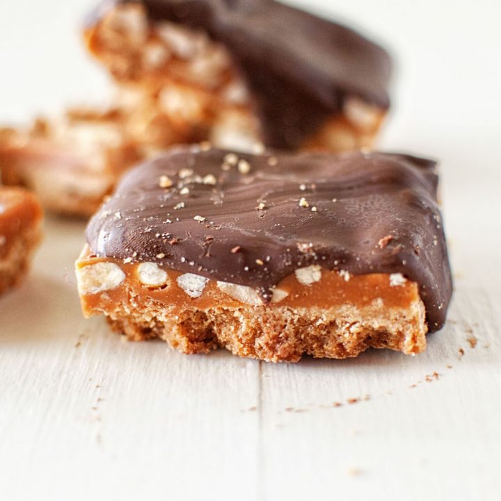 Butterscotch Salted Peanut Bars