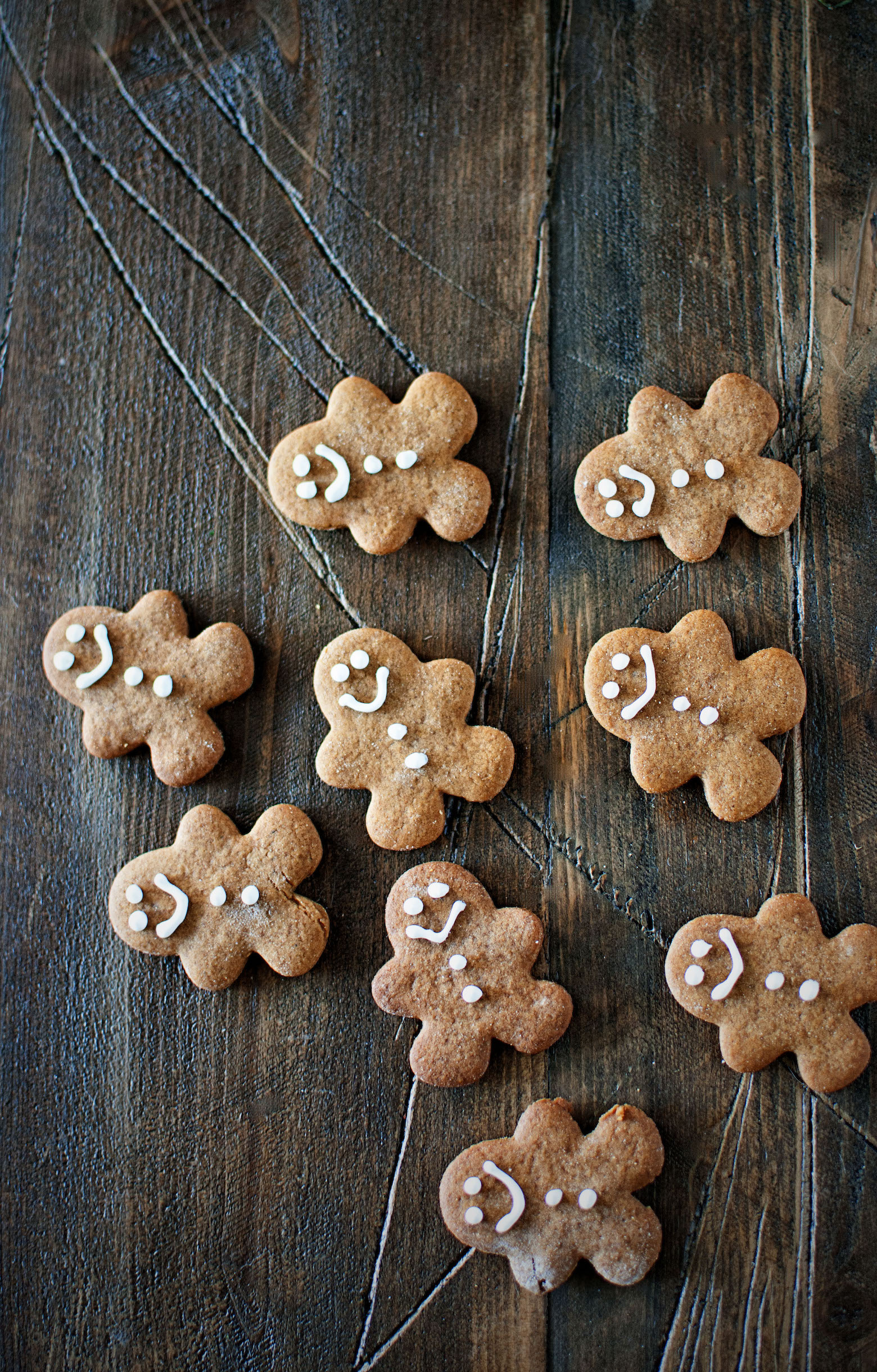 Mini Gingerbread Men Cookies