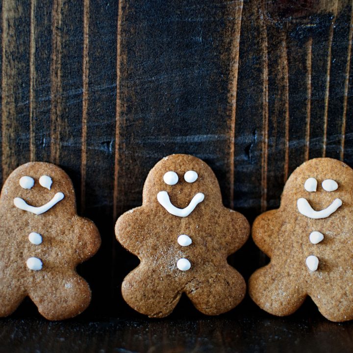 Mini Gingerbread Men Cookies