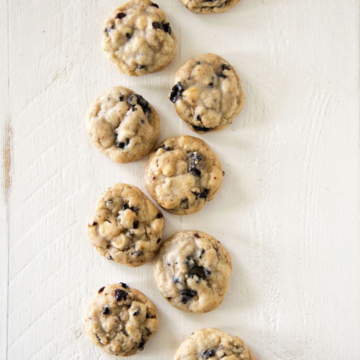 Cherry Limeade White Chocolate Chip Cookies