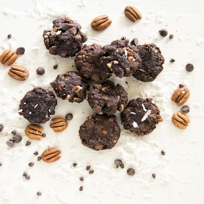 German Chocolate Fudge Cookies
