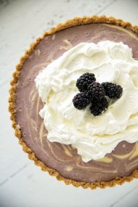 Blackberry Key Lime Tart