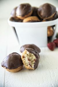 Chocolate Covered Strawberry Muffin