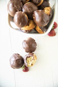 Chocolate Covered Strawberry Muffin