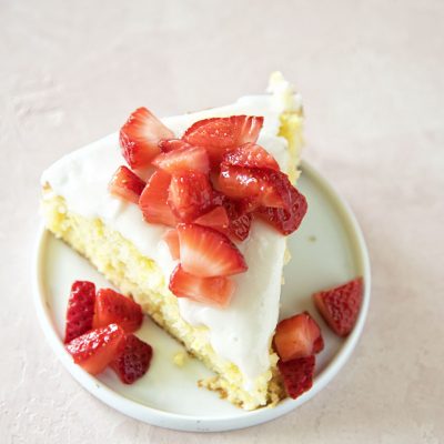 Key Lime Cornmeal Cake