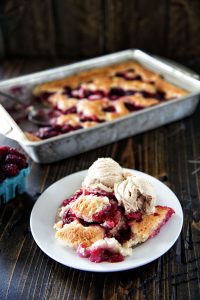 Tayberry Cobbler