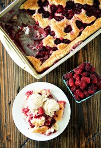Tayberry Cobbler