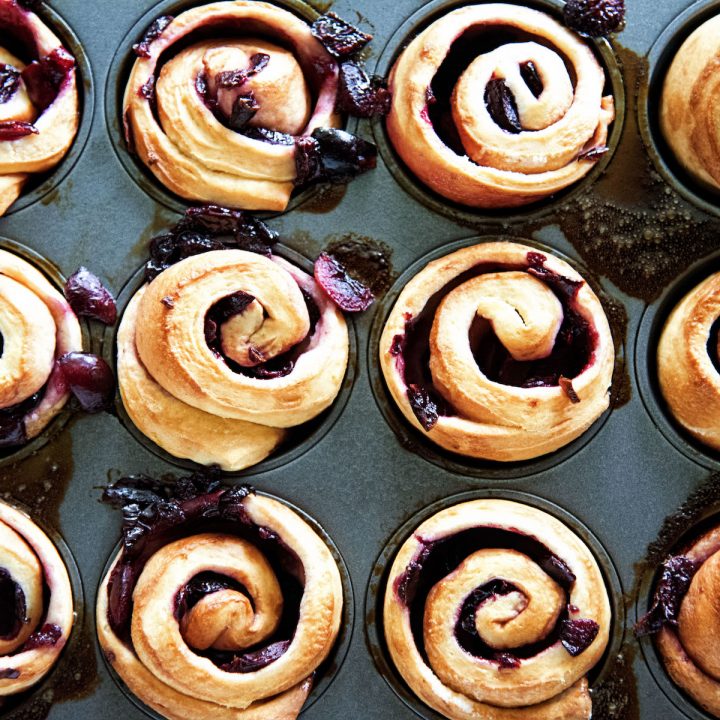 Cherry Limeade Breakfast Buns