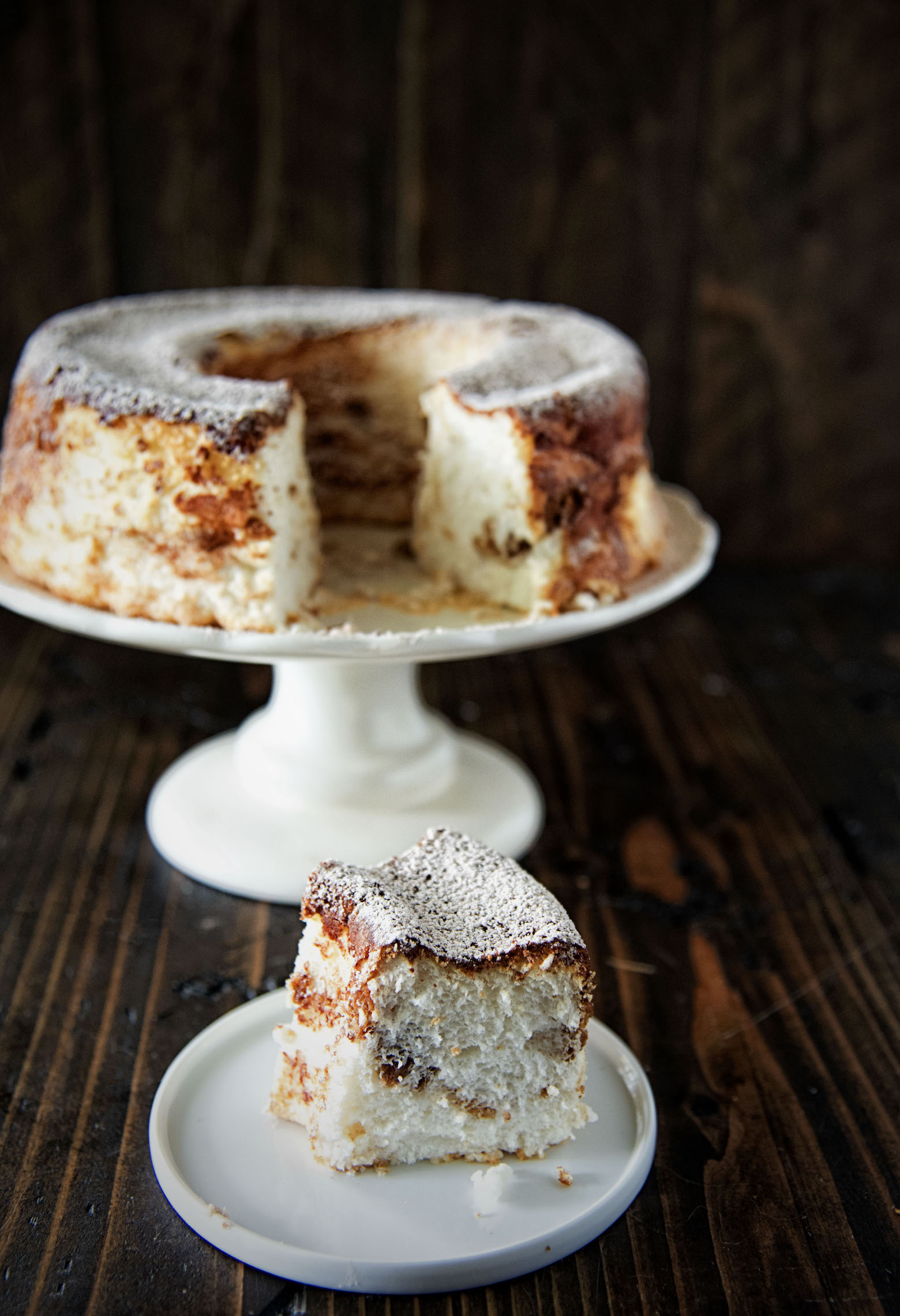 Snickerdoodle Angel Food Cake