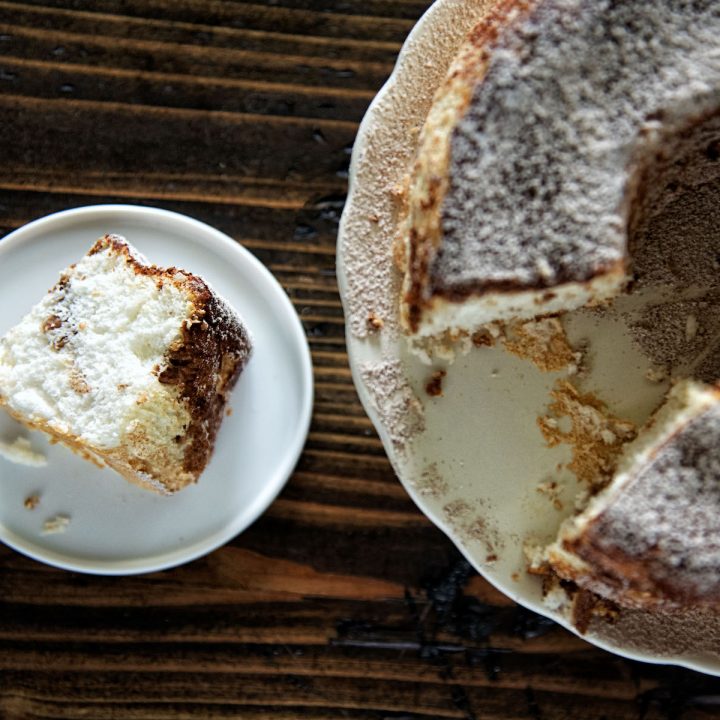 Snickerdoodle Angel Food Cake