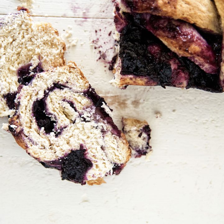 Blueberry Lemonade Babka