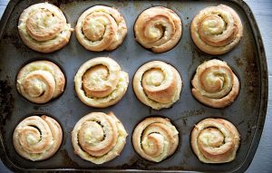 Coconut Cream Pie Breakfast Buns