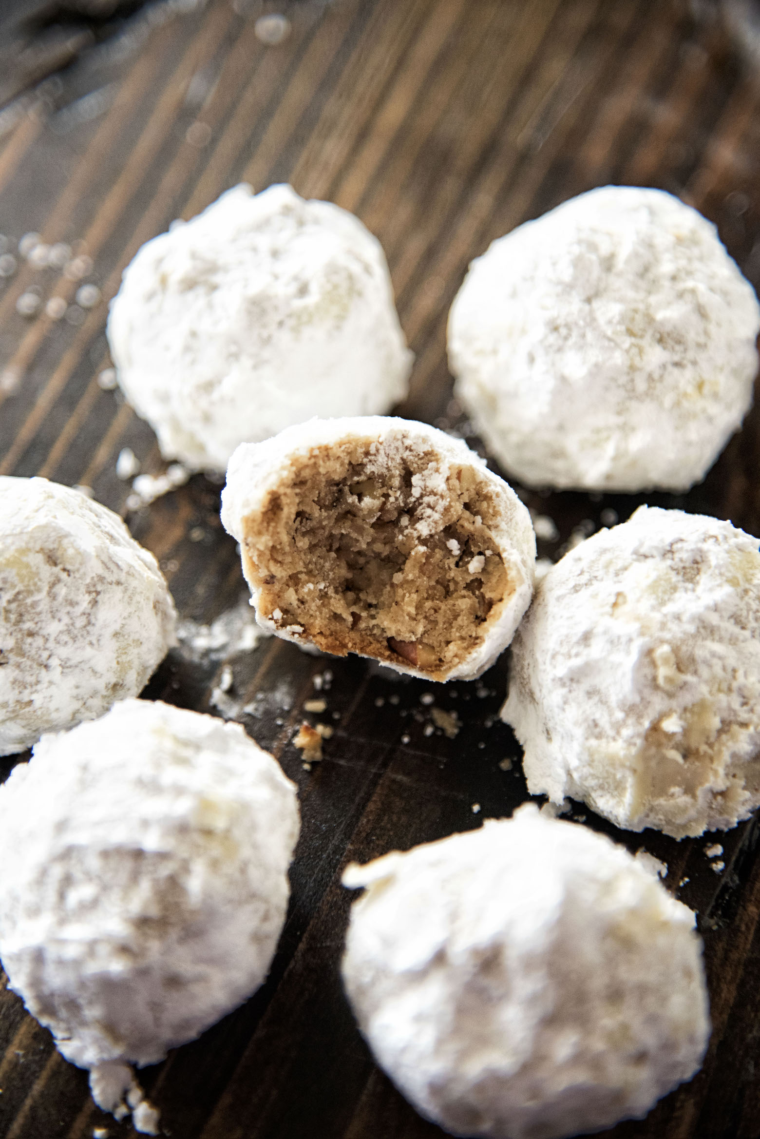 Pumpkin Spice Latte Russian Tea Cake Cookies