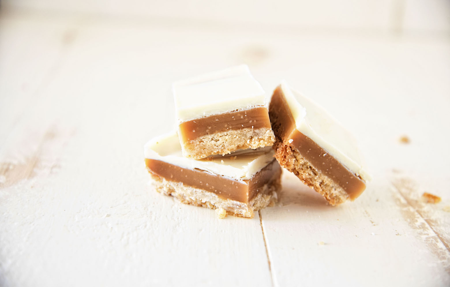 Root Beer Float Caramel Bars