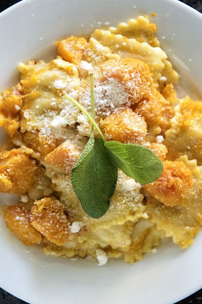 Brown Butter Sage Butternut Squash Cheese Ravioli