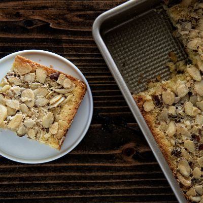 Butterscotch Swedish Visiting Cake Bars