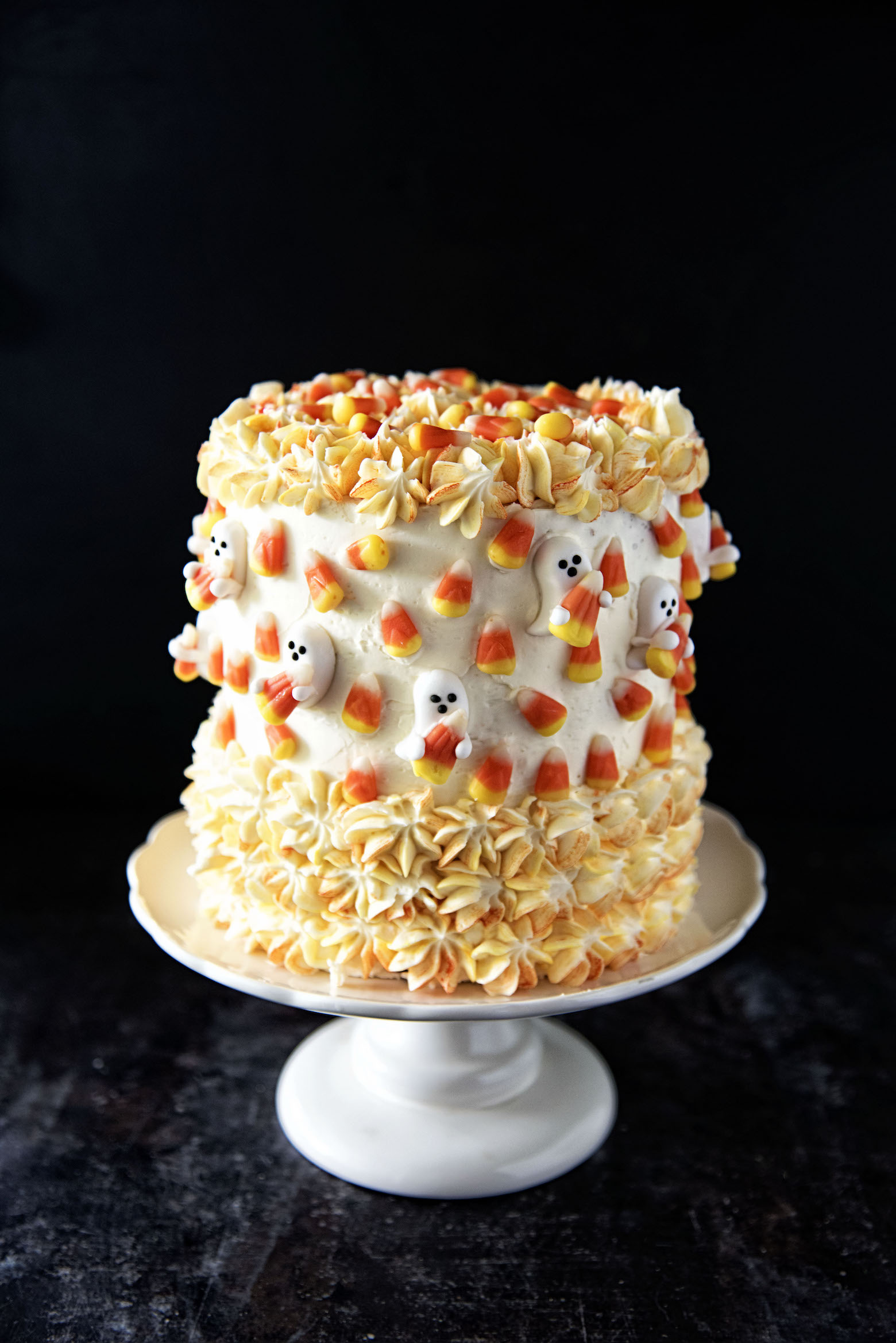 Candy Corn Layer Cake