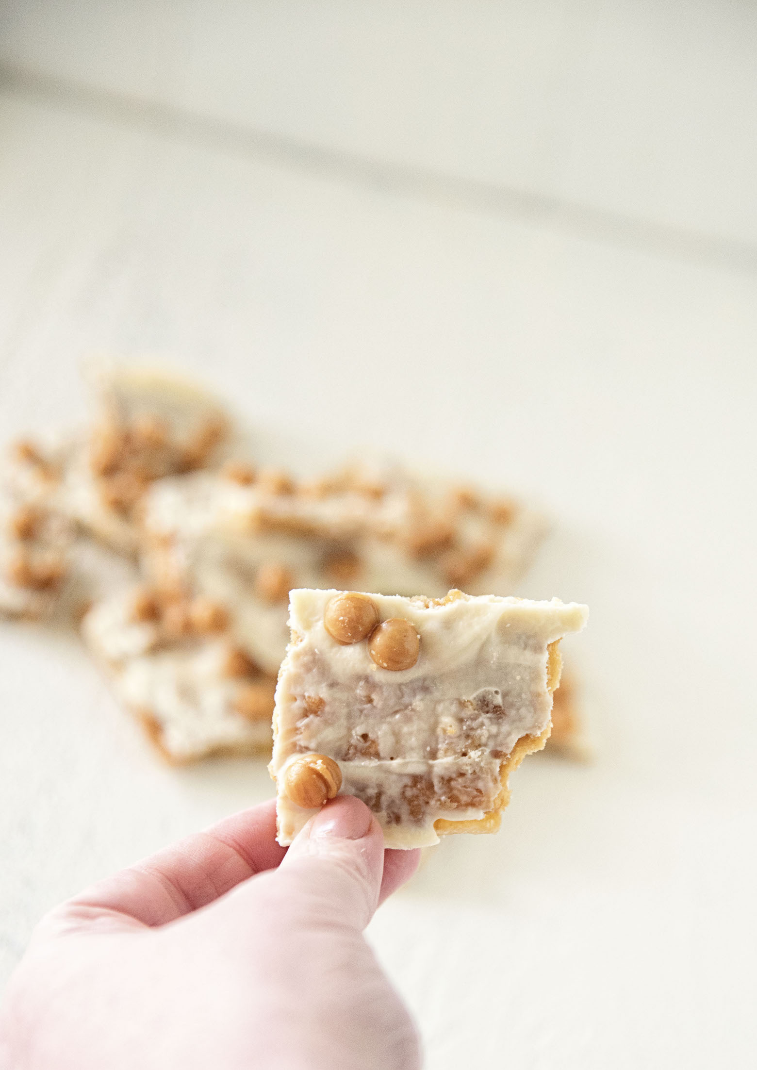 Caramel Apple Cracker Toffee