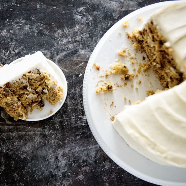 Chai Spice Brown Butter Carrot Cake