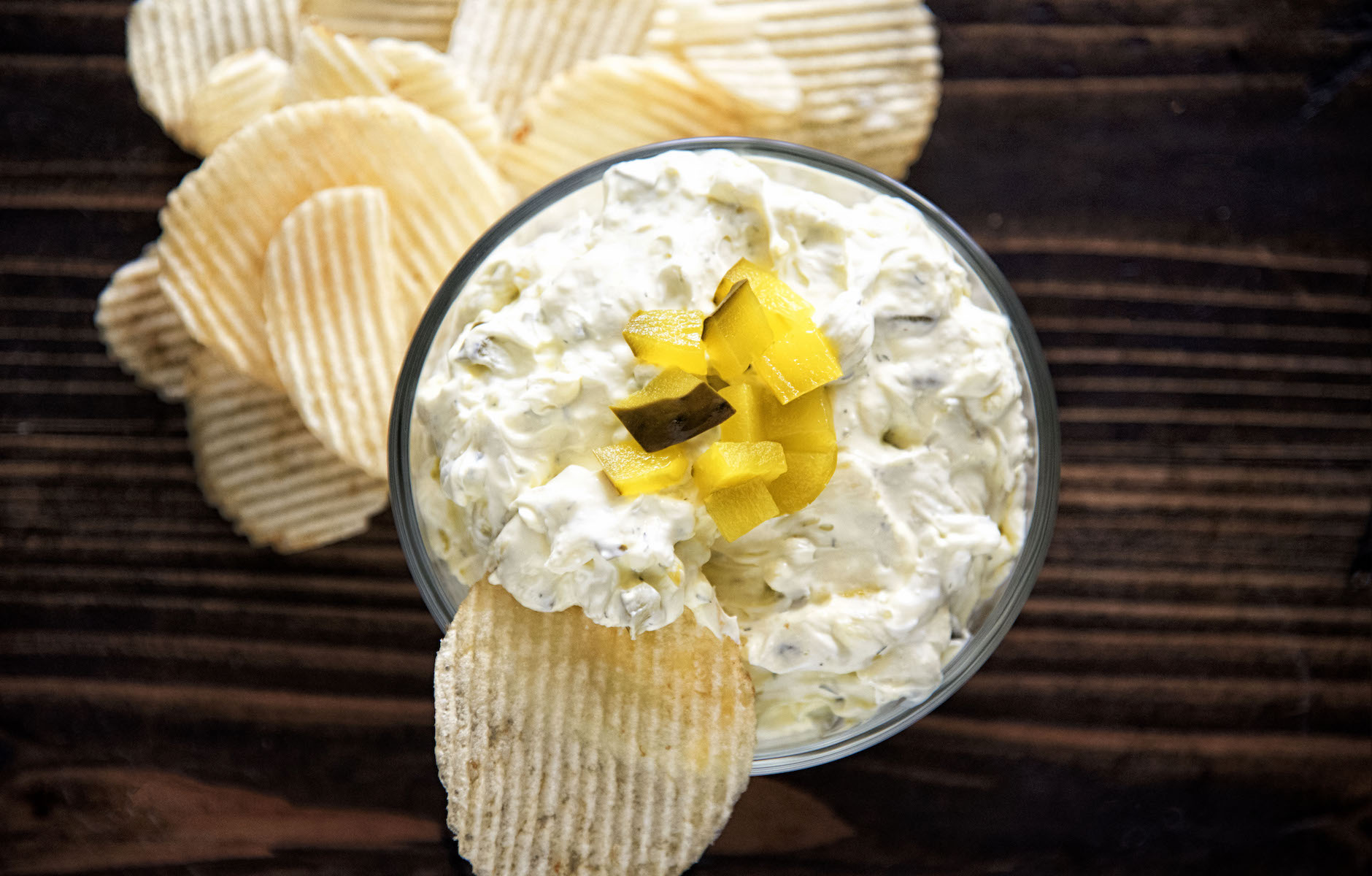 Cream Cheese Dill Pickle Dip