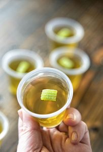 Fireball Apple Cider Jell-O Shots