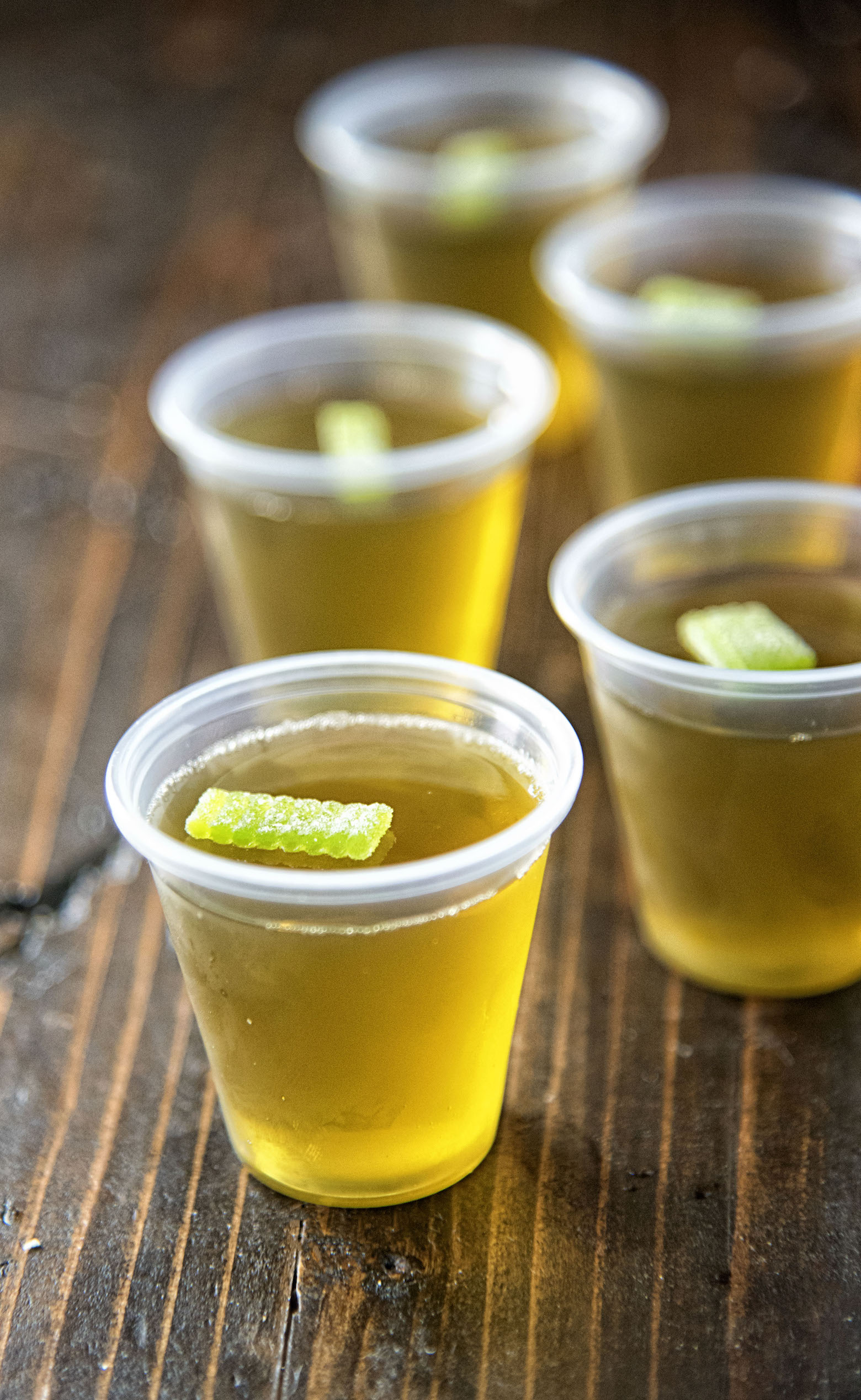 Fireball Apple Cider Jell-O Shots